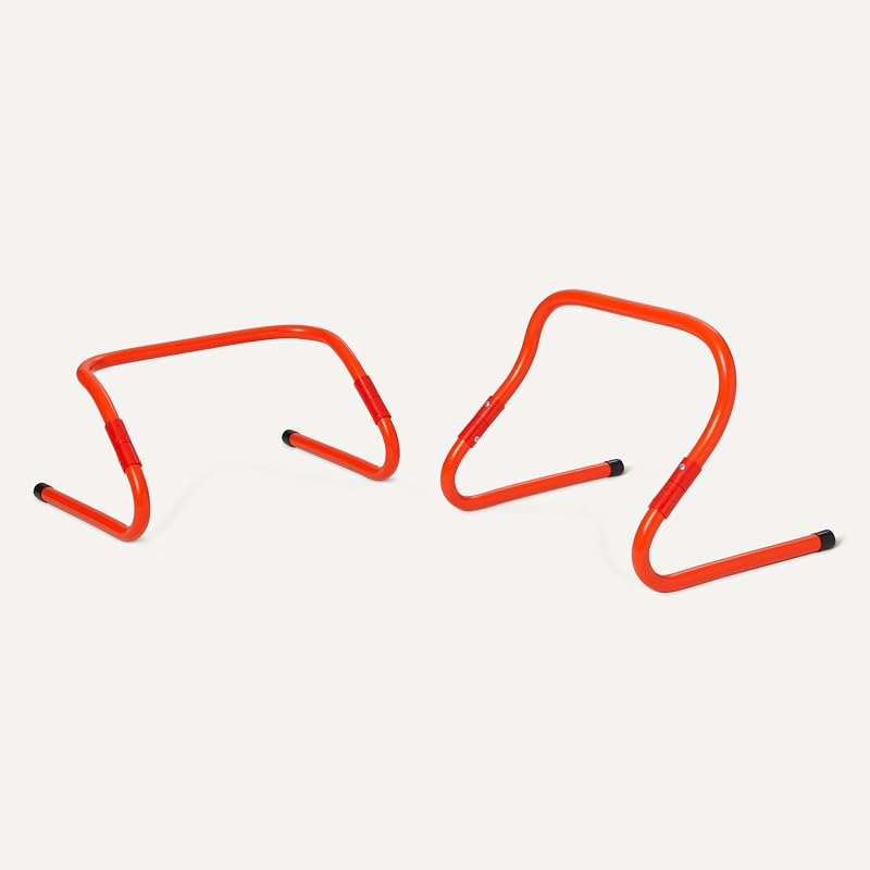 Agility Ladder Training Kit - 20ft Ladder, 4 Hurdles, 12 Cones, Parachute, Jump Rope, 5 Resistance Bands