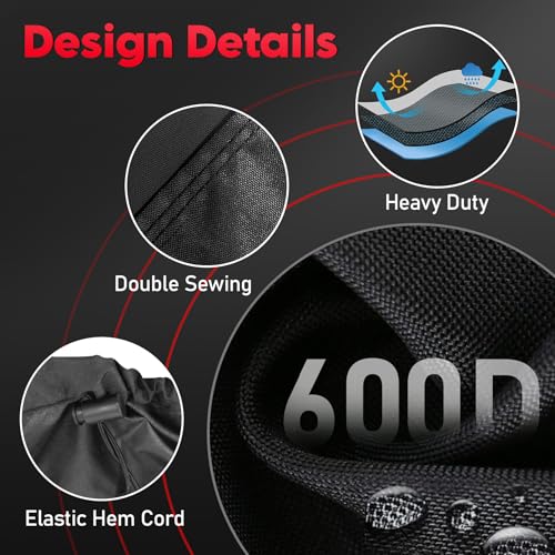8FT Waterproof Billiard Pool Table Cover - Heavy Duty UV & Scratch Resistant