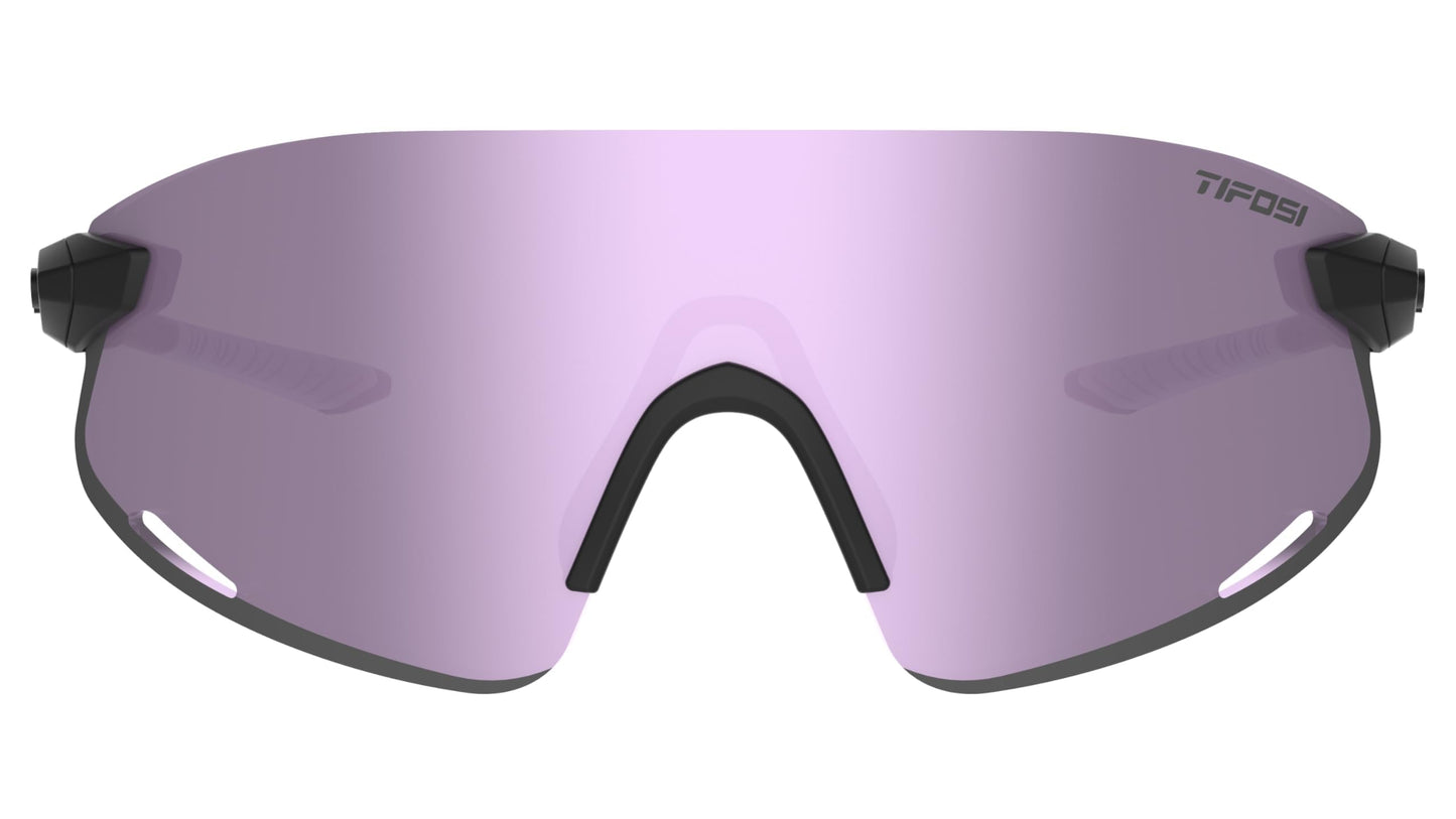Tifosi Optics Vogel XC Sunglasses (Matte Black, Violet Mirror)