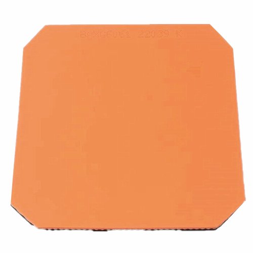 BestParts DHS Hurricane 8 Table Tennis Rubber Sheet Ping Pong Rubber Sponge Thickness 2.2mm,Hardness 39 Degree,Red or Black (Red)