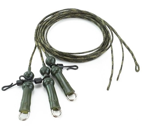 KTGCOZS Pack of 3 Set Carp Fishing Lead Core Line Helicopter Rigs Fishing Tackle Line Making Sinking Braided Line Accessories
