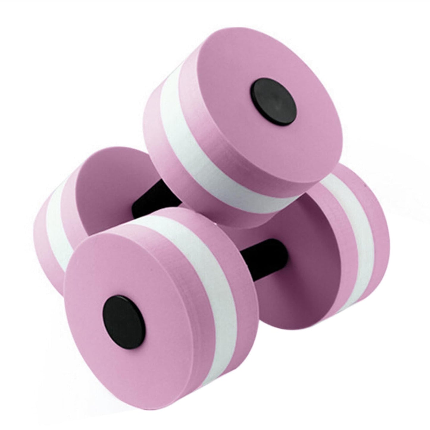 1Pcs Water Dumbbell, Eva Foam Pool Weights - Men Women Water Aerobic Weight Loss Equipment Pink