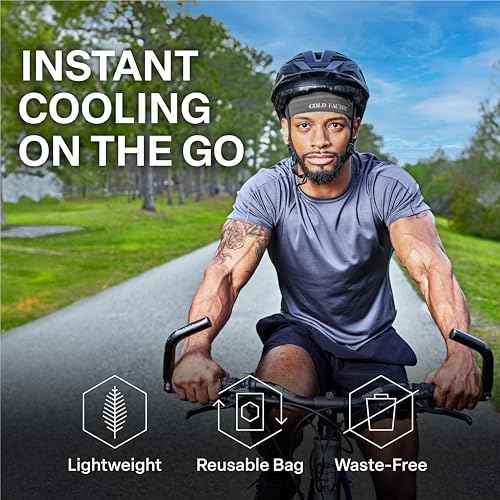 COLD FACTOR Instant Cooling Skull Cap & Helmet Liner 2 Pack | UPF 50+, Lite Chemical-Free Evaporative Cooling, Lasts 2+ Hours