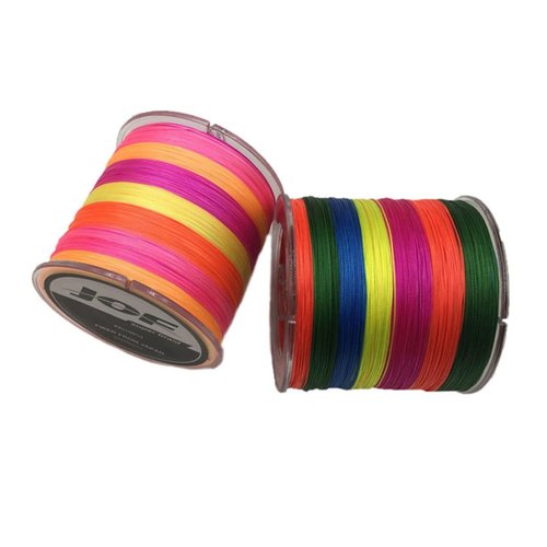 Balacoo Colorful Fishing Line 100m 0.5mm Diameter Line High Sensitivity and 8 Braided Strands