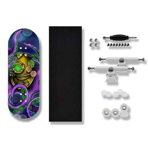 Teak Tuning Heat Transfer Graphic 34mm Fingerboard Complete - Solemn.fb Edition