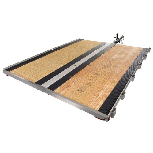 Black Ice Snowmobile Trailer Ski Guides 7' 10" Carbide Glide Protector, Over 15' Total, SKI-G96-2, Truck Beds - 2 Pack