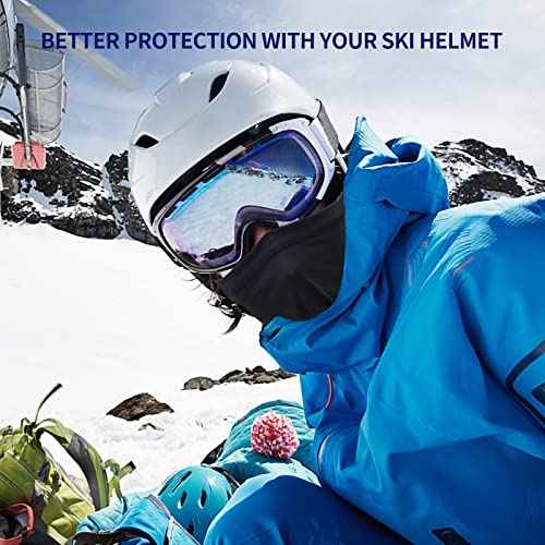 SHEVERCH 6 Pack Ski Mask Men Women Balaclava Face Covering Windproof Dustproof Sun Potection Motorcycling Football