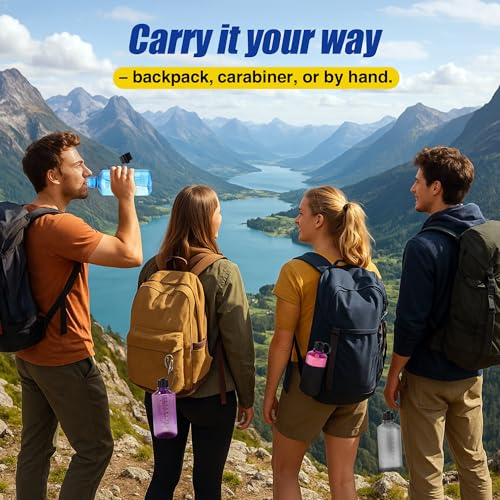 HappyAlley Black Narrow Mouth Water Bottle Replacement Lid - 3 Pack