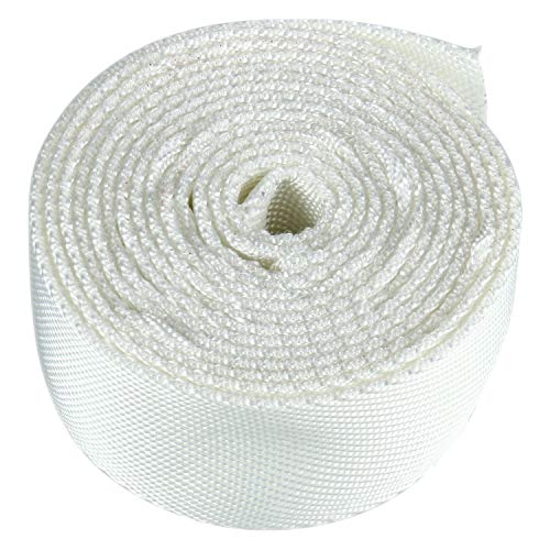 Boating Rope - Heavy Duty Fire Hose Bulk Line with Chafe Guards, 10ft