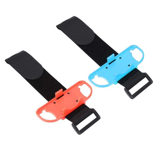 SYH&AQYE 2PCS Just Dance Wrist Strap Armband for Iplay NS Switch, 4.1 X 2 X 1.4in Wristband Armband Small Handle, Adjustable Wrist Straps for Children and Adults All Wrist Sizes