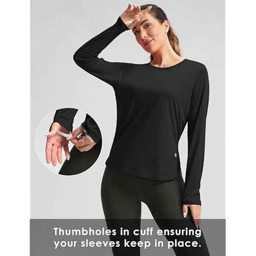 Women's Sun Shirts UPF 50+ Long Sleeve UV Protection Shirt Lightweight Quick Dry Workout Hiking Tops for Women