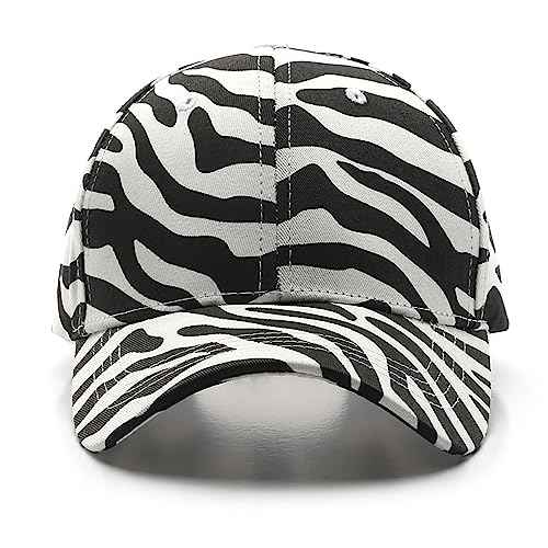 Striped Cap Unisex Baseball Cap Casual Sun Hat