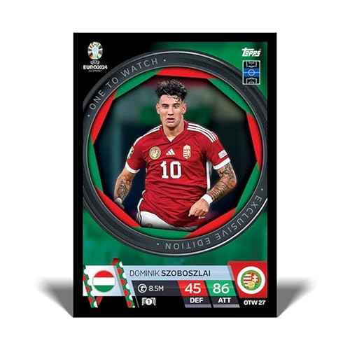 Topps Official Match Attax for 2024 European Football Championship - Tournament Box (30 Exclusive Packages)