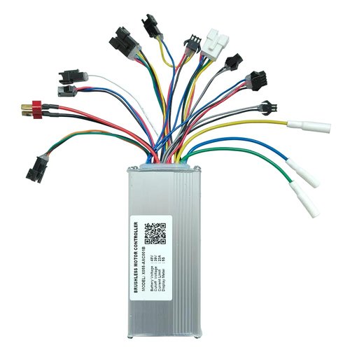 E-Bike Controller 48V 23A Brushless DC Motor Speed Controller X055-AXC001B Universal for Electric Bike, Mountain Bike, Fat Tire Bike Display Screen Meter UART 5S