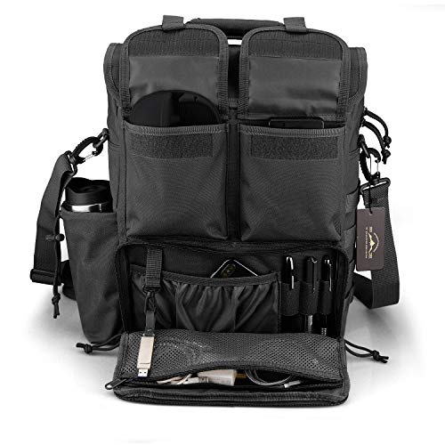 Tactical Messenger Bag Military MOLLE Sling Shoulder Pack Laptop Briefcase