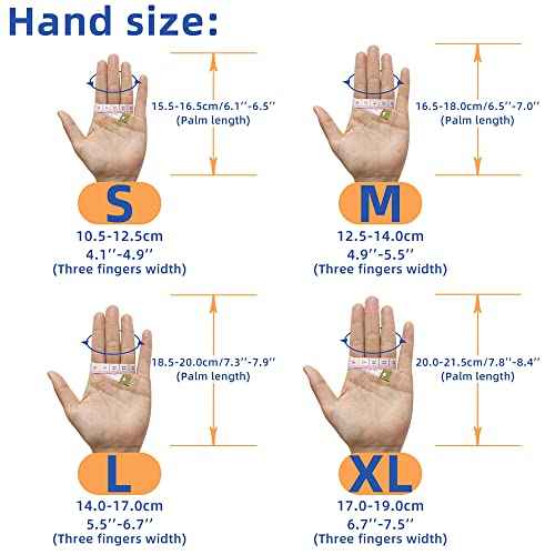 Seektop Archery Gloves Shooting Hunting Leather Three Finger Protector for Youth Adult Beginner