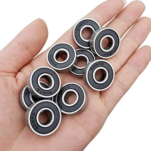 24 PCS Deep Groove Ball Bearings 8x22x7mm Rubber Sealed for Skateboards & Inline Skates - Variation of THIS listing