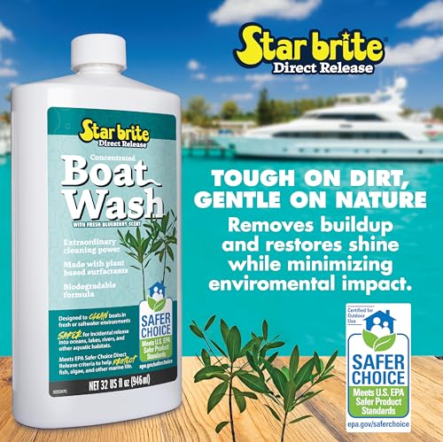 Boat Wash Concentrate with Plant-Based Surfactants - Eco-Friendly Marine Cleaner