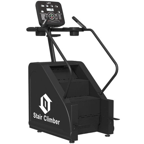 LOT Stair Stepper Machine, Commercial Stair Climber with LED Screen, Stair Exercise Machine with Wireless Charge & 15 Speed Levels for Cardio Workouts in Home Gym, 520LBS, 15-165 Steps/Minute, Black