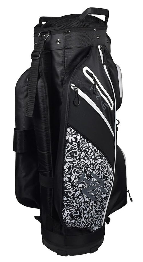 Hot-Z 4.5 14 Way Divider Golf Cart Bag Ladies Lace Black/White