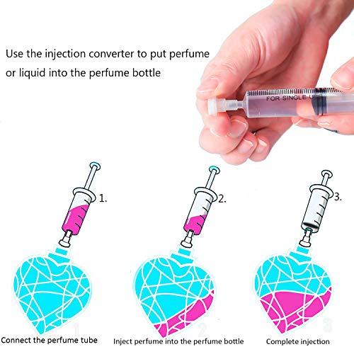 Perfume Refill Tool Kit – 10ml Syringes with 4 Adapters for Fragrance Transfer (Variation: 2types)