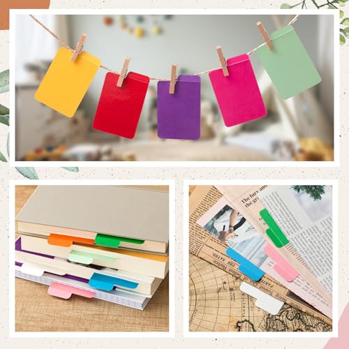 150 Card Dividers for Storage Box - 15 Colors, Rigid, Multi-Use Organizer