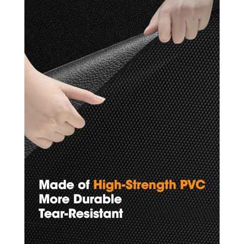 Walking Pad Mat for Carpet, Treamill Mat for Hardwood Floors, High Density, 1/4 Thickness, Folable, Floor Protection for Bike, Elliptical, Treadmill