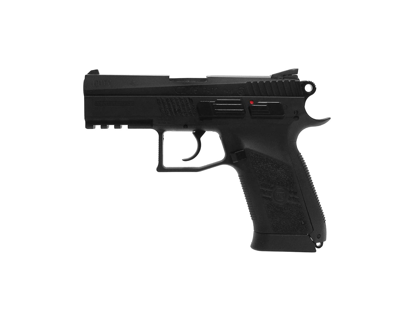 ASG CZ 75 P-07 Duty CO2 BB Airgun Pistol, .177 Cal, Black, Blowback