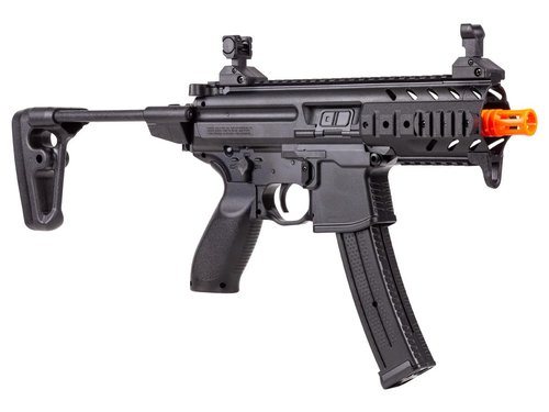 Sig Sauer SIG1 MPX Spring Airsoft Rifle Kit with P226 Spring Pistol | Molded Polymer Construction for Enhanced Durability (AIR-S1-MPX226)
