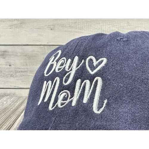 Embroidered Boy Mom Hats