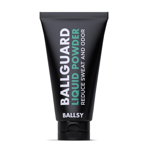 Ballsy Anti-Chafing, Anti-Itch Groin Deodorant for Men - Quick Drying Liquid Powder, Baby Powder Replacement, Protects from Sweat, Odor and Irritation, 3.4 oz