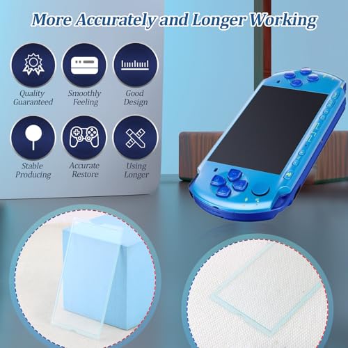 Front Glass Lens Cover for PSP 1000/2000/3000 Replacement Screen Outer Panel