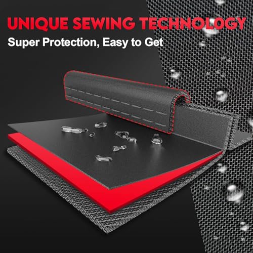 8FT Waterproof Billiard Pool Table Cover - Heavy Duty UV & Scratch Resistant