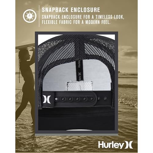 Hurley Men's M Warner Trucker Hat