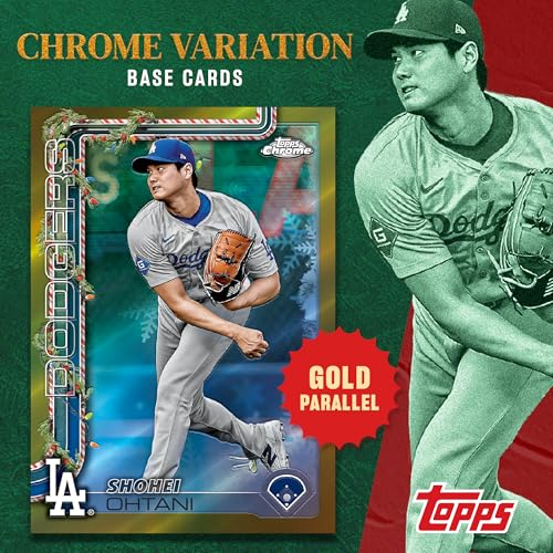 2025 Topps Holiday Baseball - Factory Sealed - Mega Box