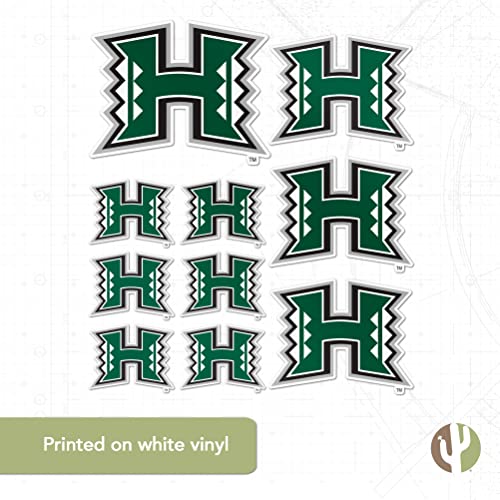 Desert Cactus Hawaii Rainbow Warriors Sticker Decal Sheet