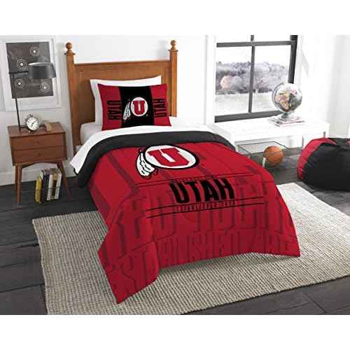 Officially Licensed NCAA "Modern Take" Twin Comforter and Sham