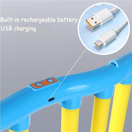 heureary Reflex Game Falling Sticks Adults, Catch The Stick Game, Hand Speed Reflex Challenge Reaction Training Games, Interactive Drop Stick Games, Upgrade 3 Adjustable Speed Control(Blue)