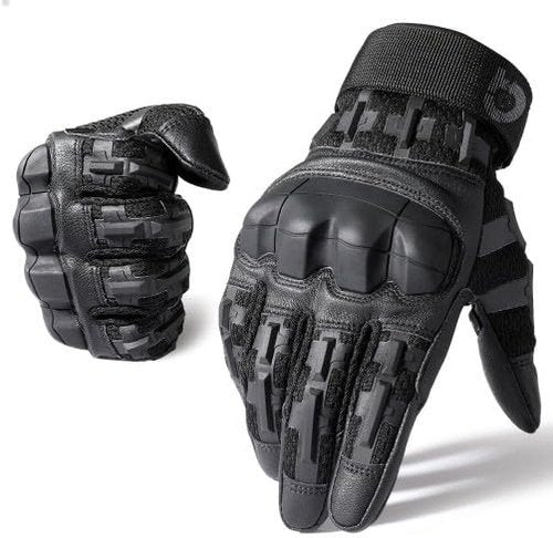 Tactical Gloves for Men Touchscreen Motorcycle, Airsoft, Work, Protective Gear, Military Combat, Hard Knuckle, Outdoor Shooting, Hiking, Heavy Duty Gloves Large