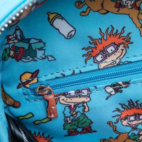 Loungefly Nickelodeon Rugrats Chuckie Cosplay Women's Backpack With Removable Glasses