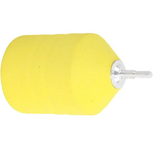 KURUGEILI 12Pack EVA Sponge Arrowheads Foam Arrow Tips,Game Practice Broadheads for 6.2mm Arrow for Archery Combat Game CS Shooting Practic Yellow
