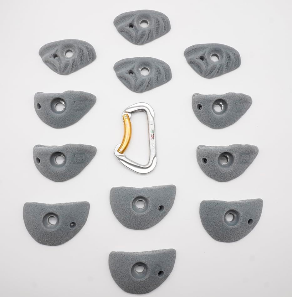 12 Bolt On Crimp Rock Climbing Holds Home Climbing Wall Bouldering Gym Holds