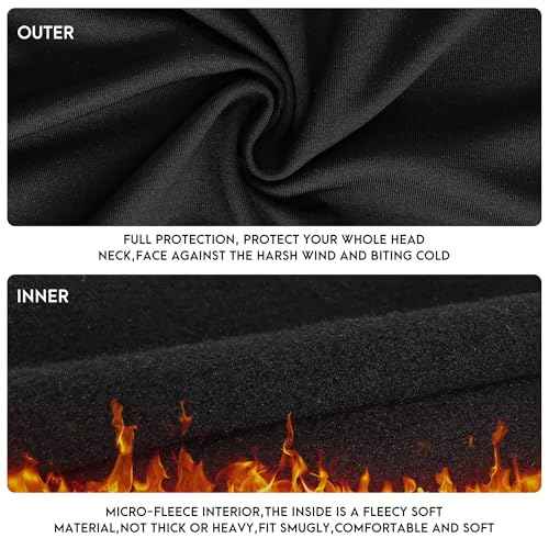 Balaclava Ski Mask for Men Cold Weather,Winter Thermal Face Mask Women for Snowboarding Motorcycle Cycling