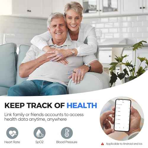 Smart Ring with Sleep Monitoring, 10-Day Battery Life, Stress/Heart Rate/Women's Health Tracker,No APP Subscription, Android & iOS Compatible (Rose Gold, 7)