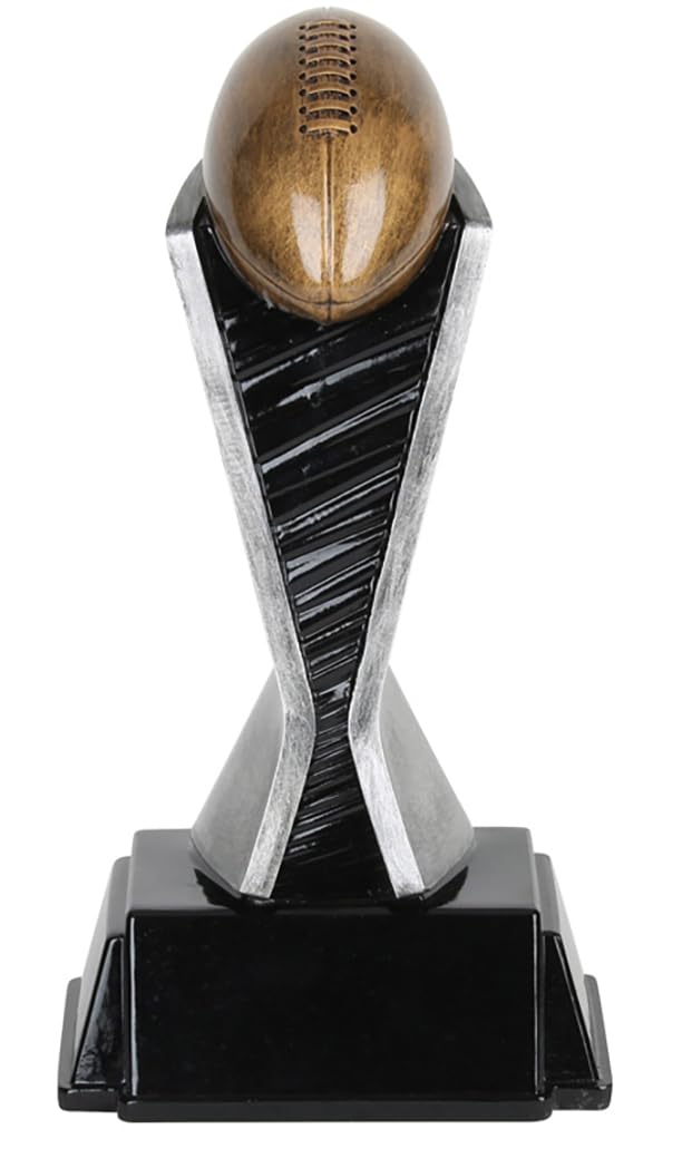 Decade Awards World Class Fantasy Football Trophy - MVP Award for League Champion or Draft Star - Most Valuable Player Recognition - Custom Engraved Plate on Request (12 Inch Tall)