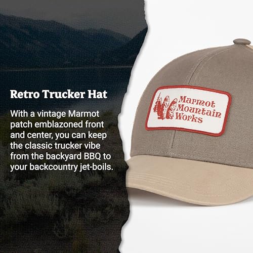 MARMOT Unisex-Adult Retro Trucker Hat