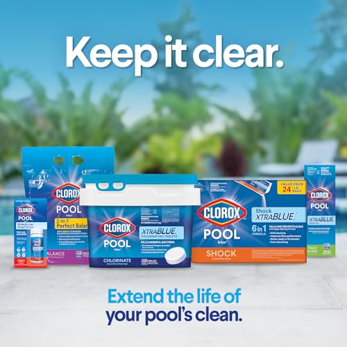 Pool & Spa Chlorine Tablets 5 lb - Kills Bacteria & Stops Algae, Individually Wrapped