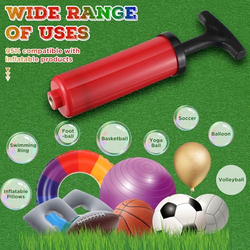 24 Pack Ball Air Pump with Needles for Sports Balls - Portable & Durable