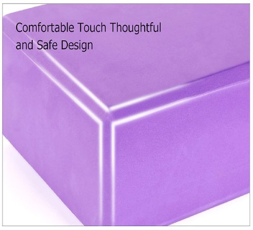 4 Pack Yoga Block, High-Density EVA Foam Yoga Brick,Non-Slip Lightweight Durable Bricks for Yoga, Pilates, and Stretching Exercises (Mixed Color A, 9 * 6 * 3INCH)