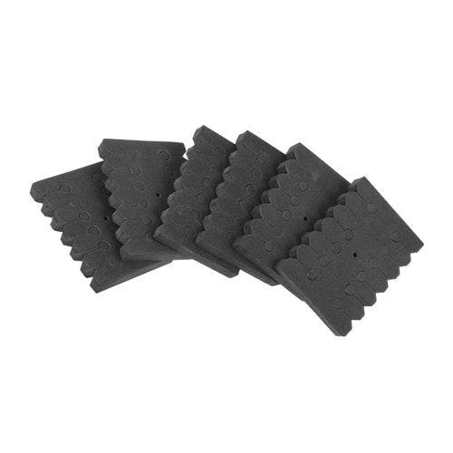 UPKOCH Outdoor Hunting Arrow Rack Separator 6pcs Black Foam Bow Arrow Sponge Pad Organizer